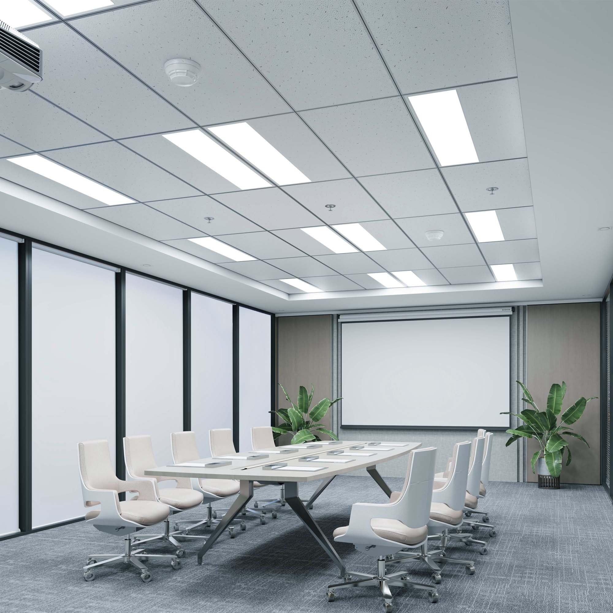 Ledvion Panneau LED 120x30 36W 6000K UGR<22 100lm/W Luminaire encastré