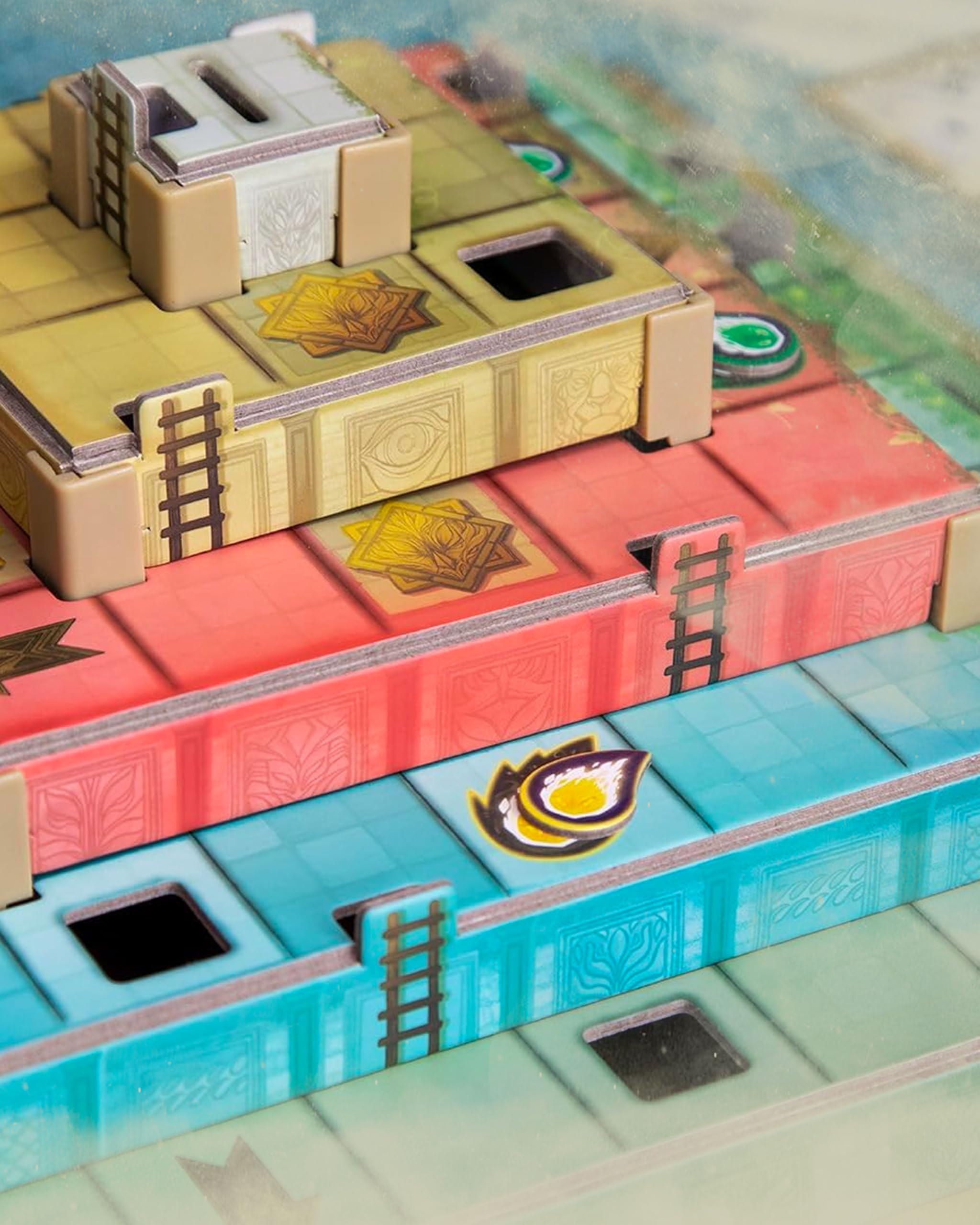Asmodee Ziggurat gra planszowa, dla 2-4 graczy, 8+ lat, wydanie włoskie