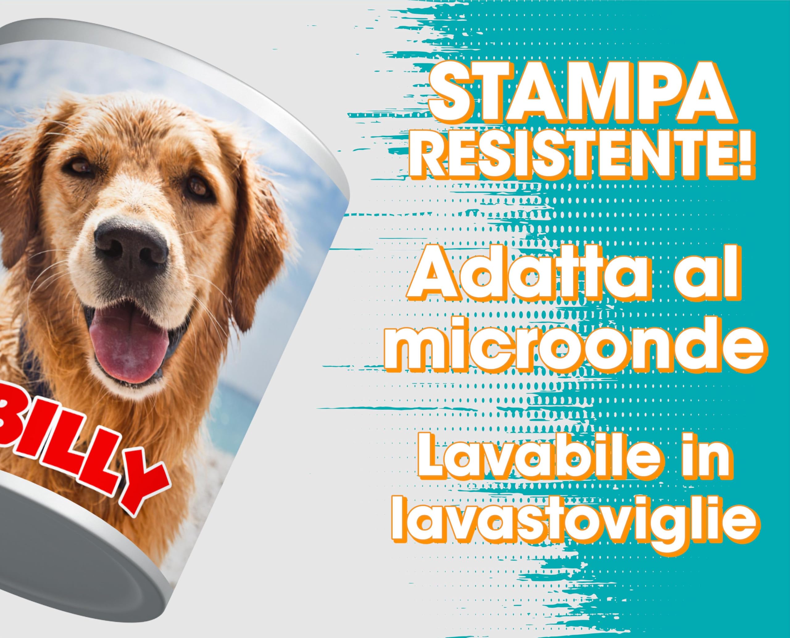 t-shirteria - Tazza Personalizzata con Foto e Testo - Regalo Originale per Festa del Papà, Compleanno e Occasioni Speciali - Stampa che Non Sbiadisce - Adatta per Microonde e Lavastoviglie