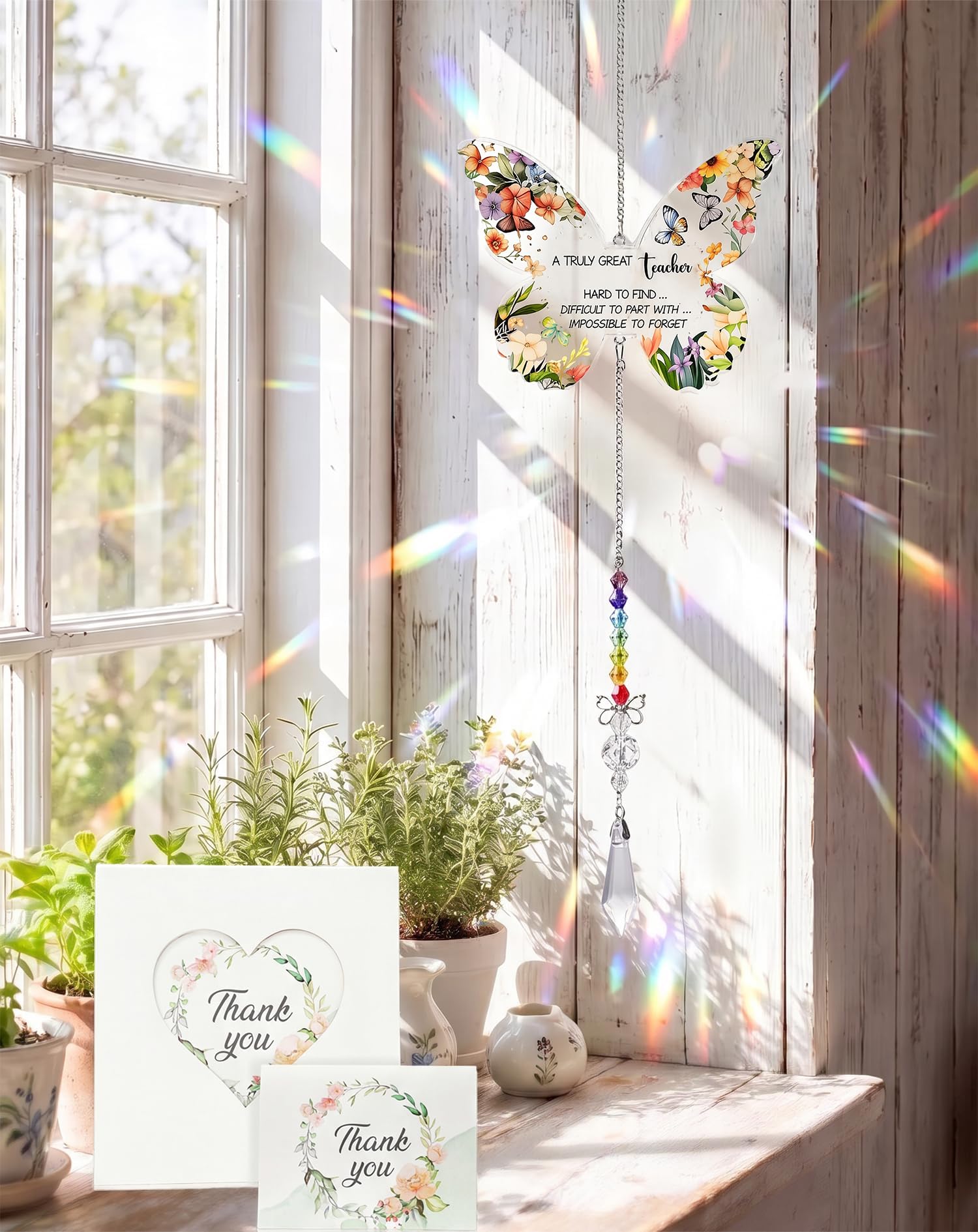 Birthday Gifts for Teacher Acrylic Suncatcher Gift Teachers Present โ image 1