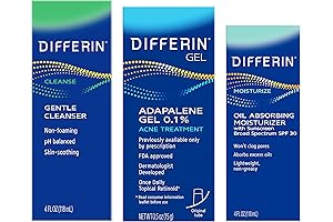 Differin Skin Care Set: Acne Solution for Sensitive Skin