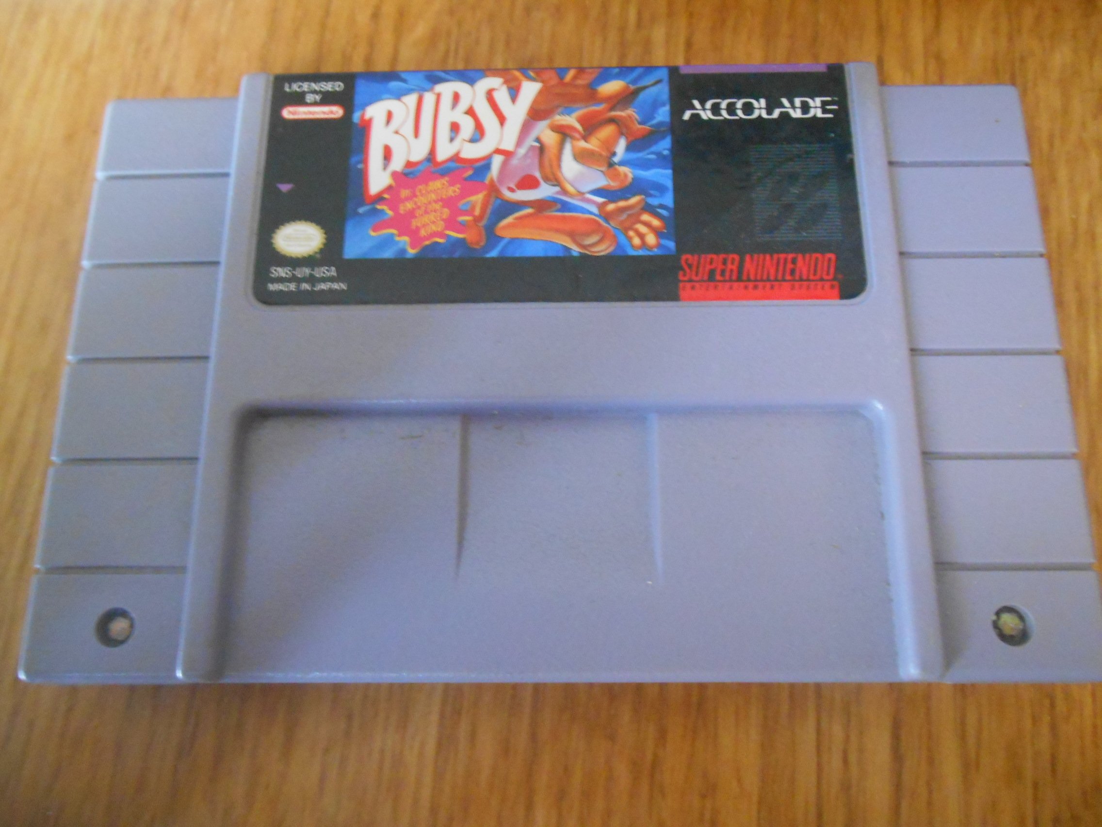 Bubsy - Super Nintendo - PAL [import anglais]