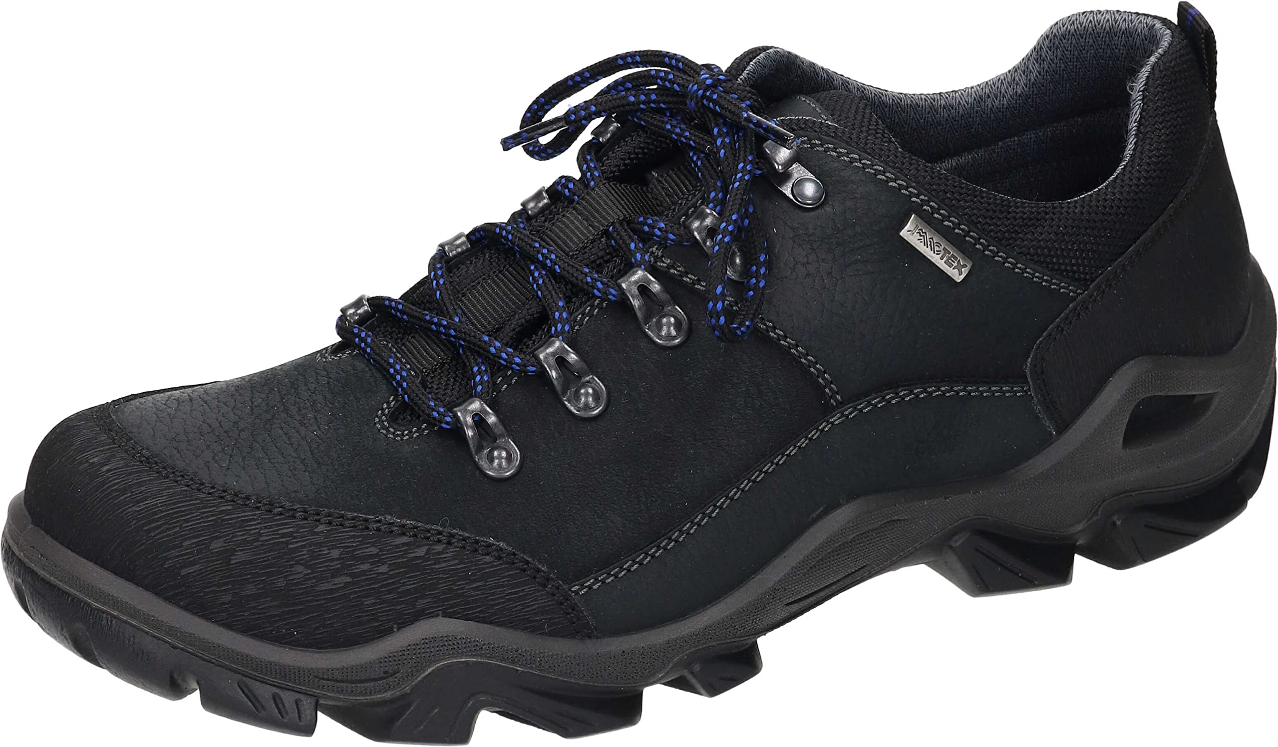 Manitu Men's 640047-01 Trainers, Black, 44 EU, Black, 10 UK
