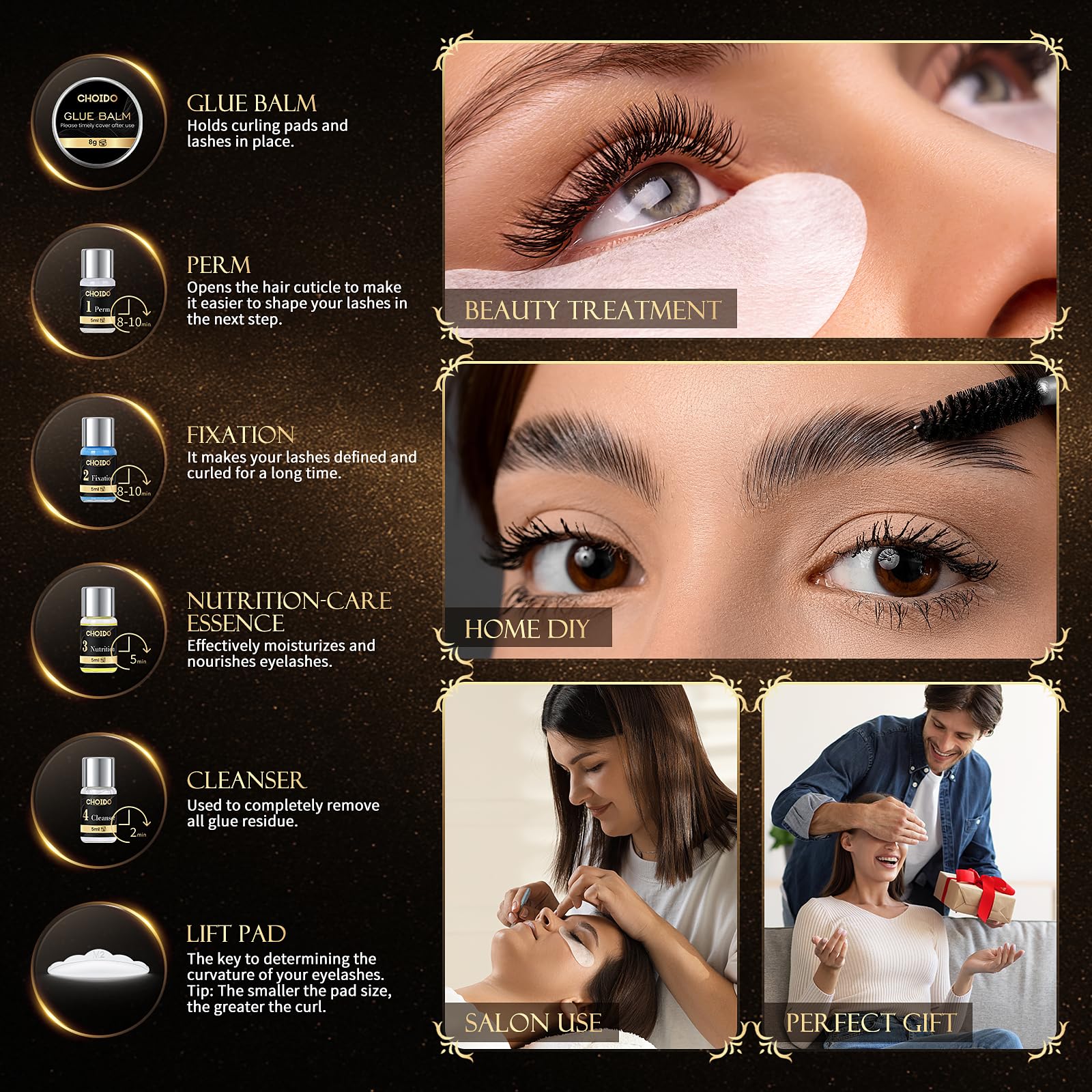 CHOIDO Lash Lift and Brow Lamination Kit