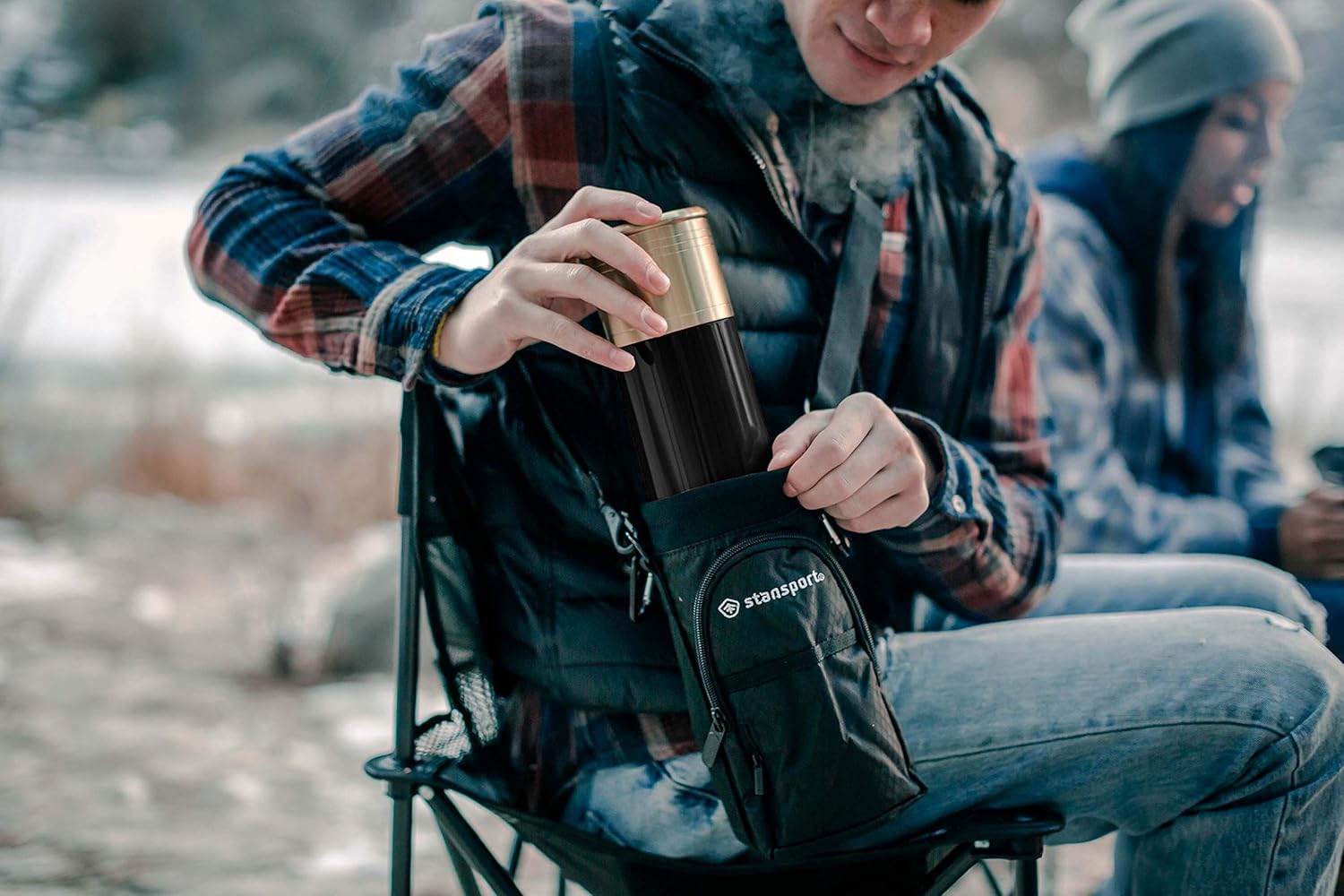 Stansport 12 Gauge Shotshell Thermo Bottle