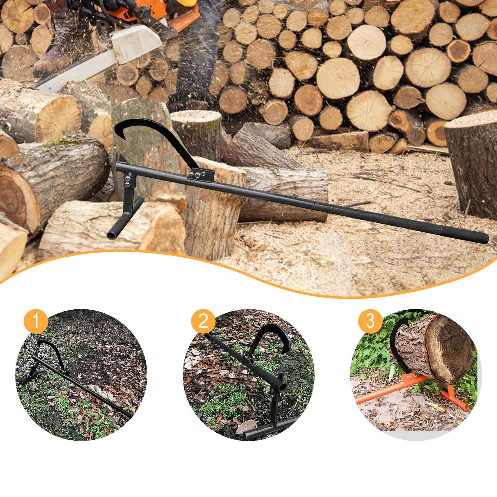 Lumberjack Log Lifter logni rulli di sollevamento e trascinamento dello strumento Struting Strumento Strumento di registrazione