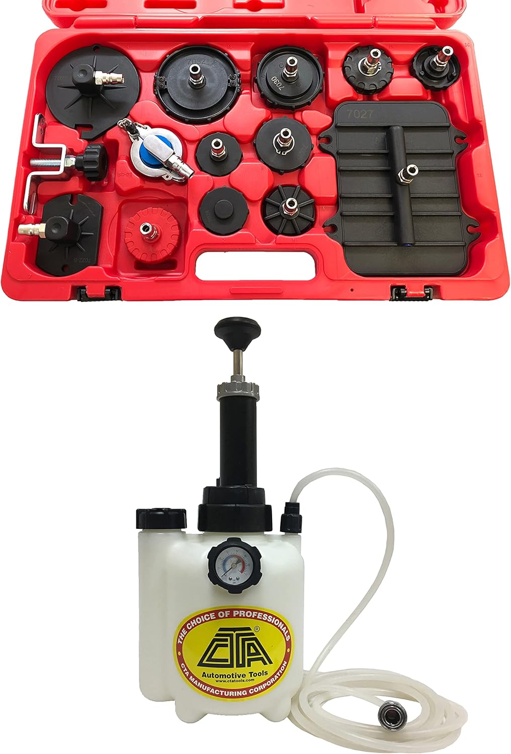 CTA Tools 7310M Brake Bleeder Tank & Adapter Set