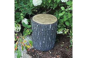 Aquascape Faux Oak Stump Cover: Conceal Wellheads and Enhance Outdoor Aesthetics