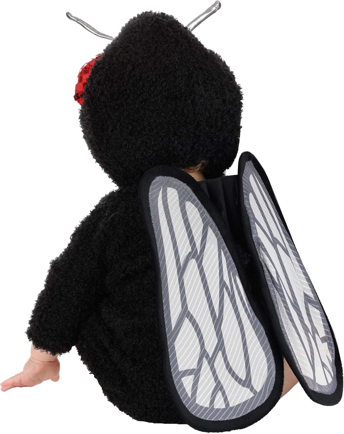Fuzzy Fly Costume for Infants - Tunic, Hood & Wings