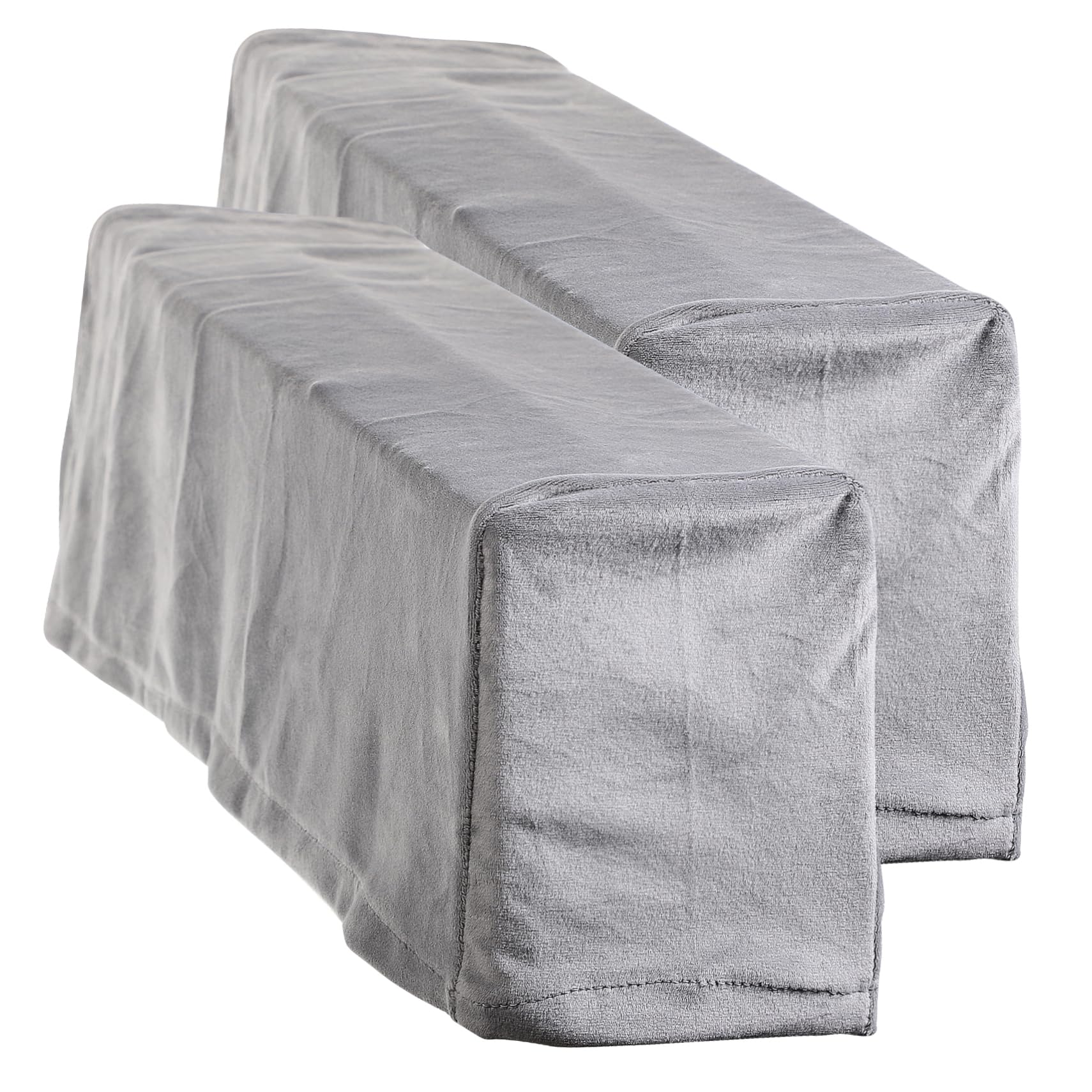 Couverture élastique pour accoudoir canapé Mobestech lot de 2 housses amovibles en polyester