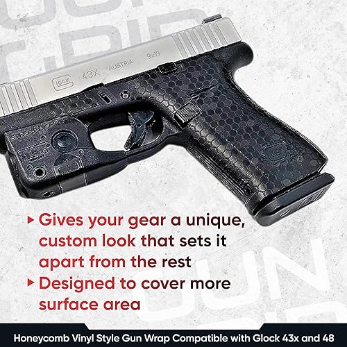 Miniatura 6 de Handleitgrips Cinta adhesiva para empuñadura de pistola, antideslizante, estilo adhesivo, hazlo tú mismo, fácil instalación, accesorios, compatible