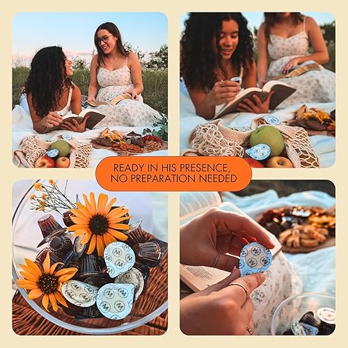 Miniatura 4 de The Miracle Meal Juego de tazas y obleas de comunión prellenadas, caja de 500 unidades, con jugo de uva Concord 100% de confianza y oblea fabricado