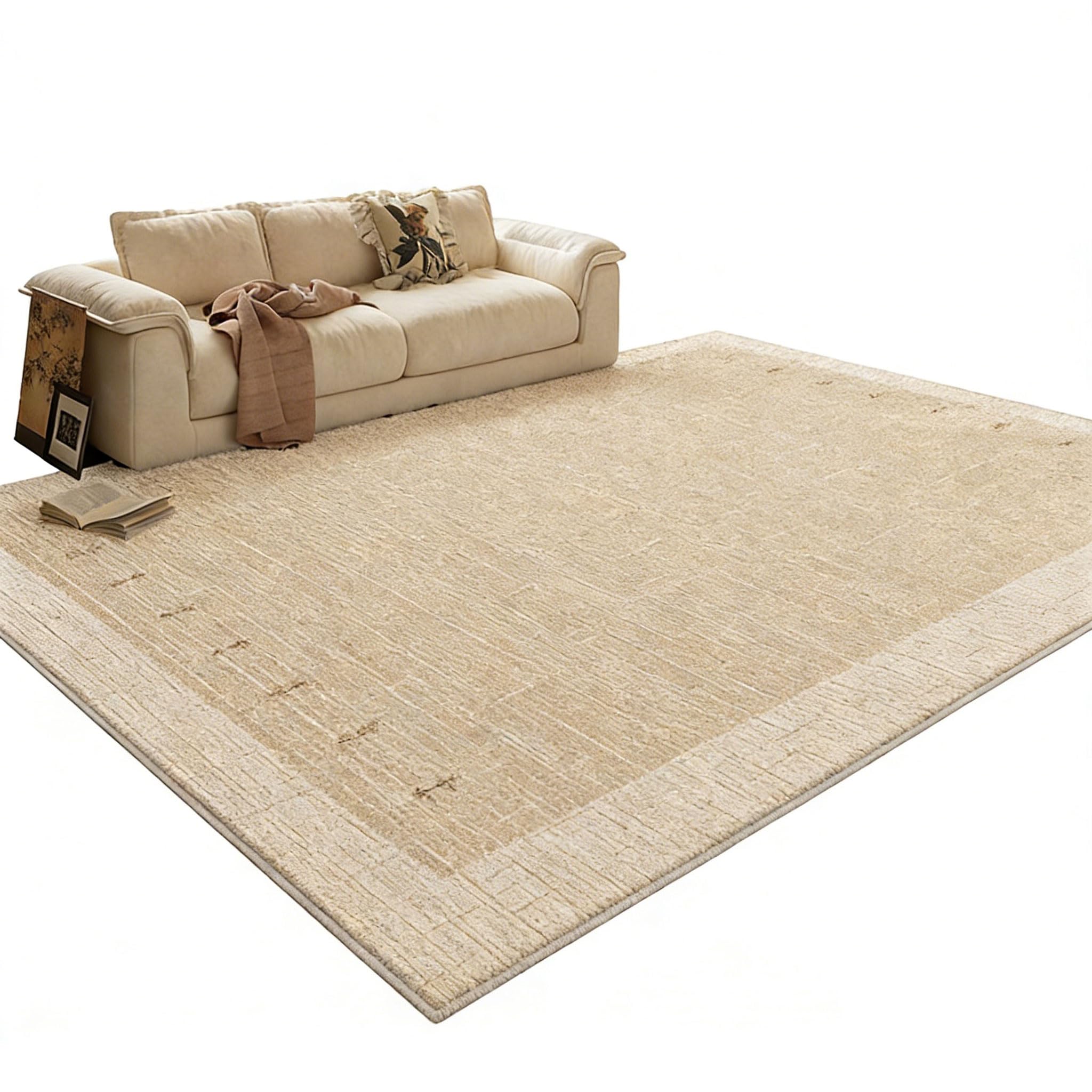 Tapis antidérapant de maison moderne et confortable pour salon