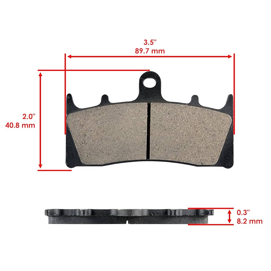 Kayaページ Amazon.com: Caltric Front & Rear Brake Pads Compatible with