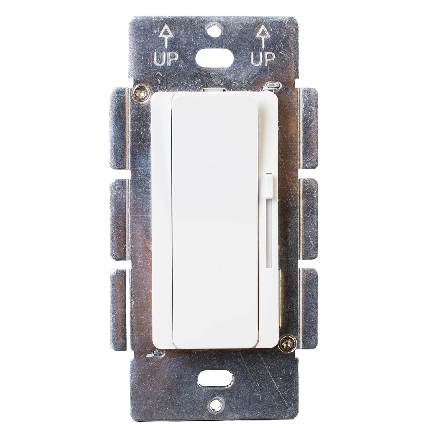 24v 96w dimmable LED driver and dimmer switch 2 in 1 wall rocker, Class 2 UL listed 120v AC to DC 24v compatible with most junction box for LED strip tape lights