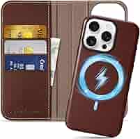 Amazon.co.jp: SHIELDON iPhone 16 Pro対応 手帳型ケース 2in1