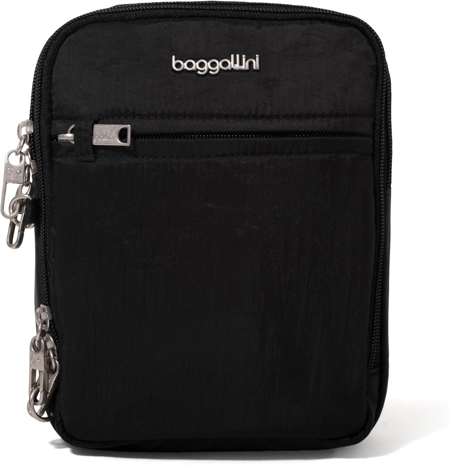 Baggallini Securtex® Anti-theft Mini Everything Crossbody Bag, 6.3"x8.25" Rfid, Locking Zippers & Cut-resistant Strap - Image 9