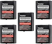 Vista 4 de Kastar Paquete de 2 baterías M53615 Ni-MH de 3.6 V 1650 mAh de repuesto para radios Motorola de 2 vías Talkabout MJ270, Talkabout MJ270R, Talkabout