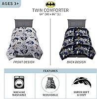 Vista 171 de Franco Ropa de cama para niños, edredón de microfibra suave, tamaño matrimonial, PJ Masks Paw Patrol Girls
