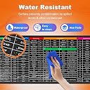 Keyboard Shortcut Mouse Pad, Office/Excel/Word/PPT Shortcuts Cheat Sheet Mat, Quick Key Super Large Anti-Slip Keyboard Pad wit Clear Shortcut Key Patterns (31.5 x 11.8 in) gallery image