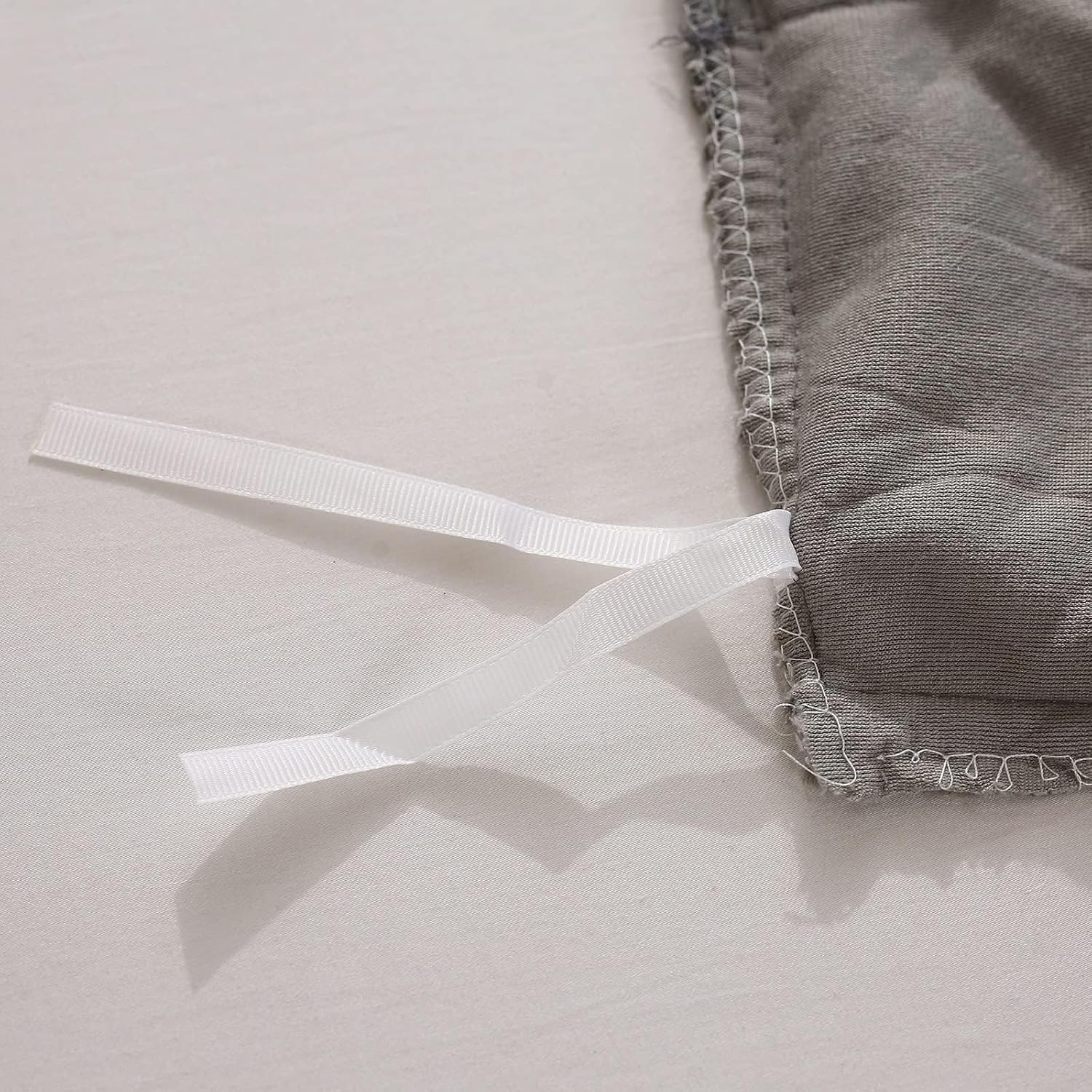 Shaggy Plush Duvet Cover Set Super Soft Fluffy Faux Fur Comforter Cover Set Luxury Fuzzy Bedding Set 3 Piece(1Duvet Cover+2Pillowcases) with Zipper Closure(Full Size,Gray White Ombre)