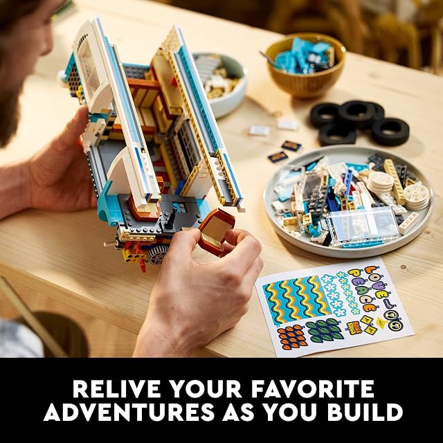 Foto 6 de 6 de Lego Volkswagen T2 Camper Van 10279 Building Kit; Build a Displayable Model Version of The Classic Camper Van…