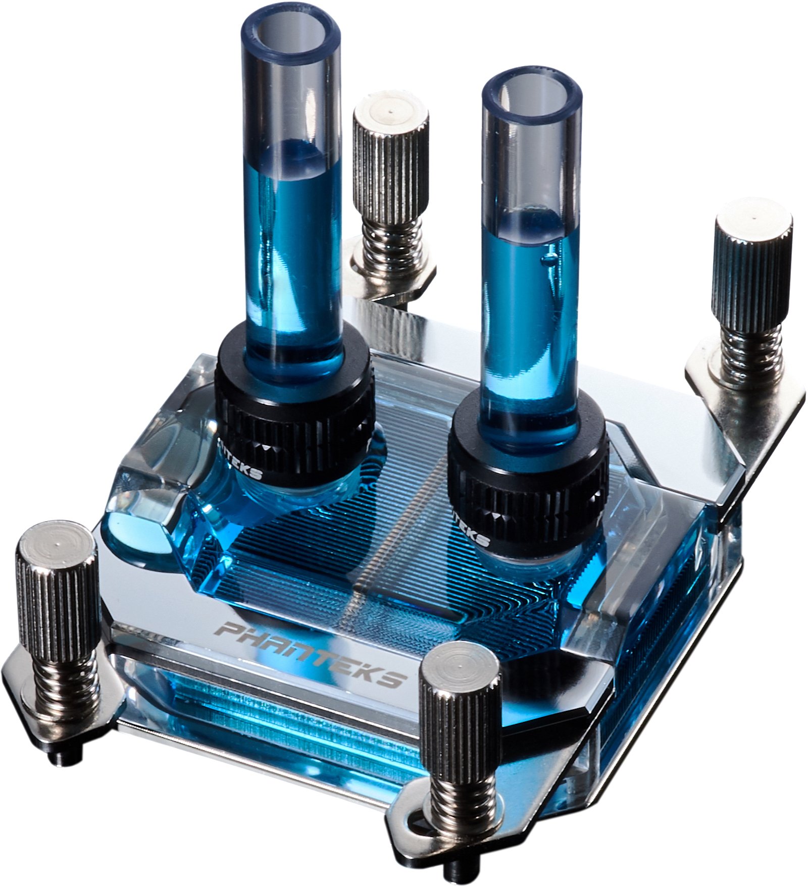 Amazon | Phanteks CPU ウォーターブロック RGB LED 銅ベース ニッケル