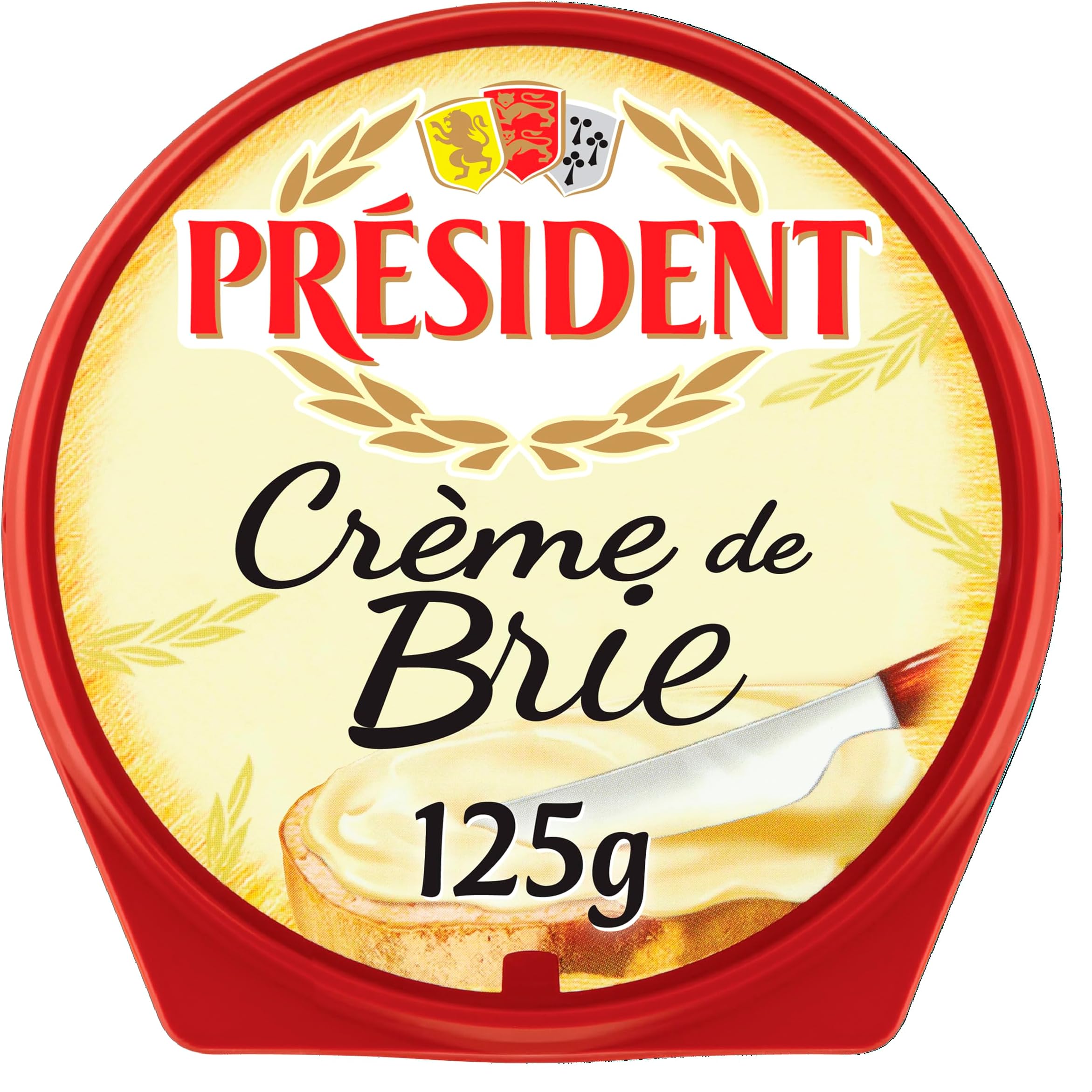 President Crème De Brie Spreadable 125g