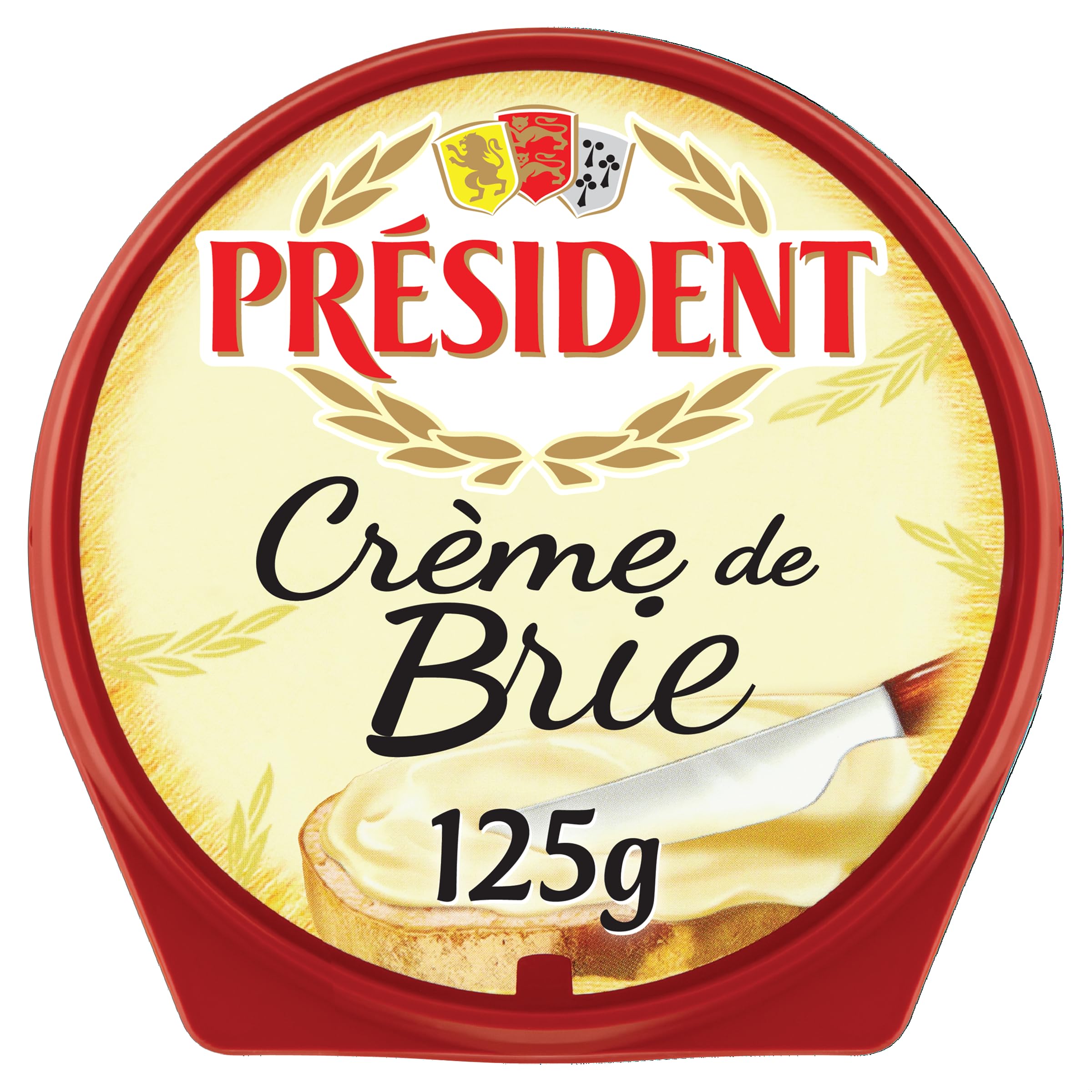President Creme de Brie Cheese, 125g