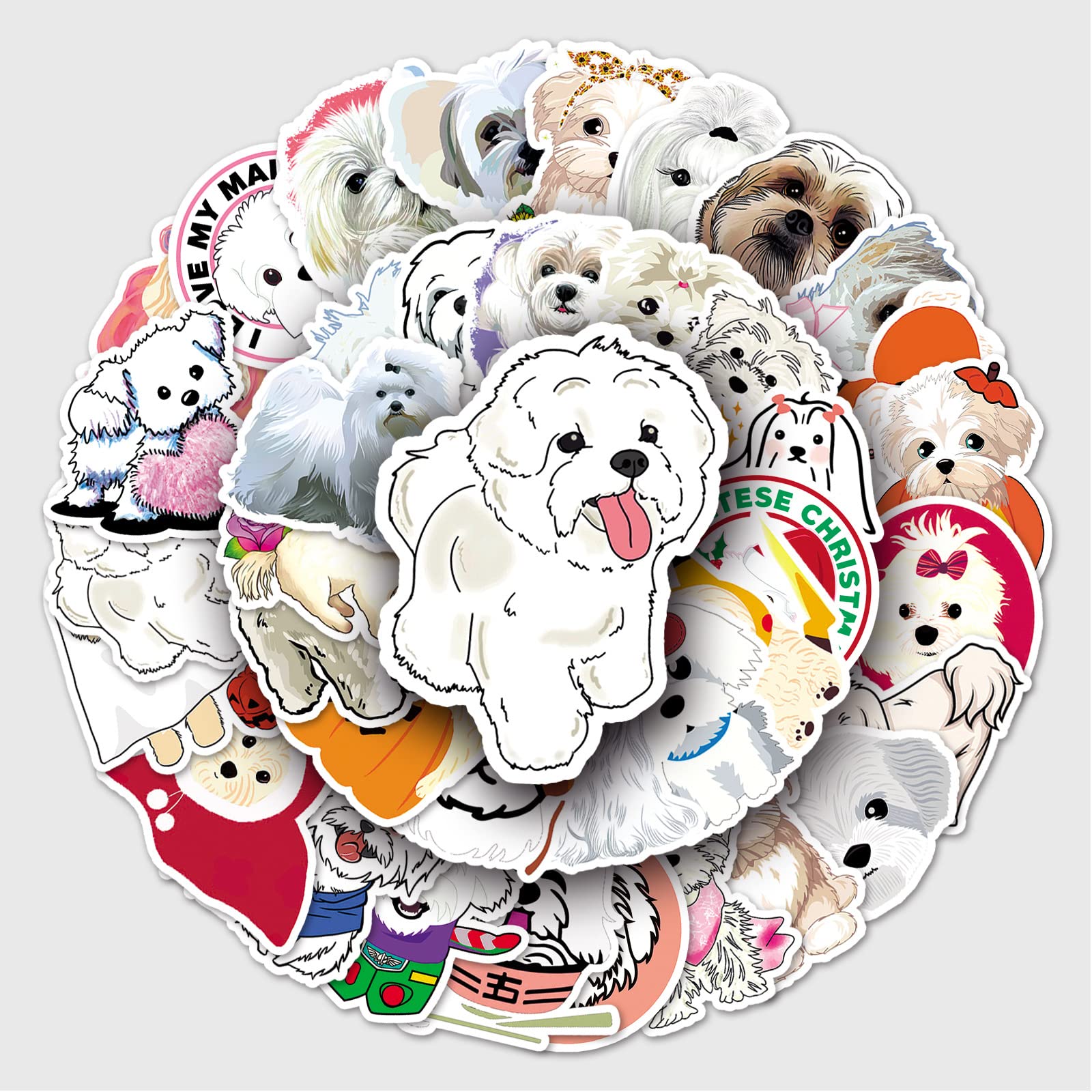 Bric dodo Lot de 50 autocollants à lèvres rouges pour ordinateur portable, voiture, scrapbooking, téléphone, skateboard, valise, bagage, vélo, adultes, enfants