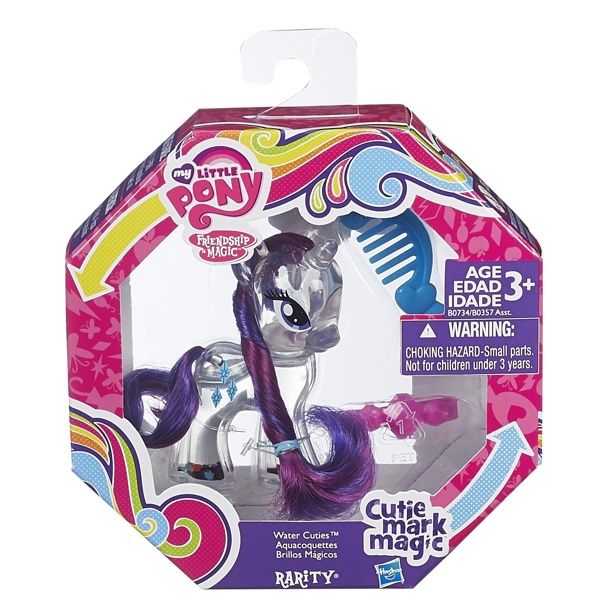 My Little Pony Cutie Mark Magic Water Cuties Rarity Figure