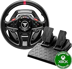 THRUSTMASTER T128X, Volante de Corrida Force Feedback com Pedais Magnéticos (Compatível com Xbox Series X|S, Xbox One, PC)