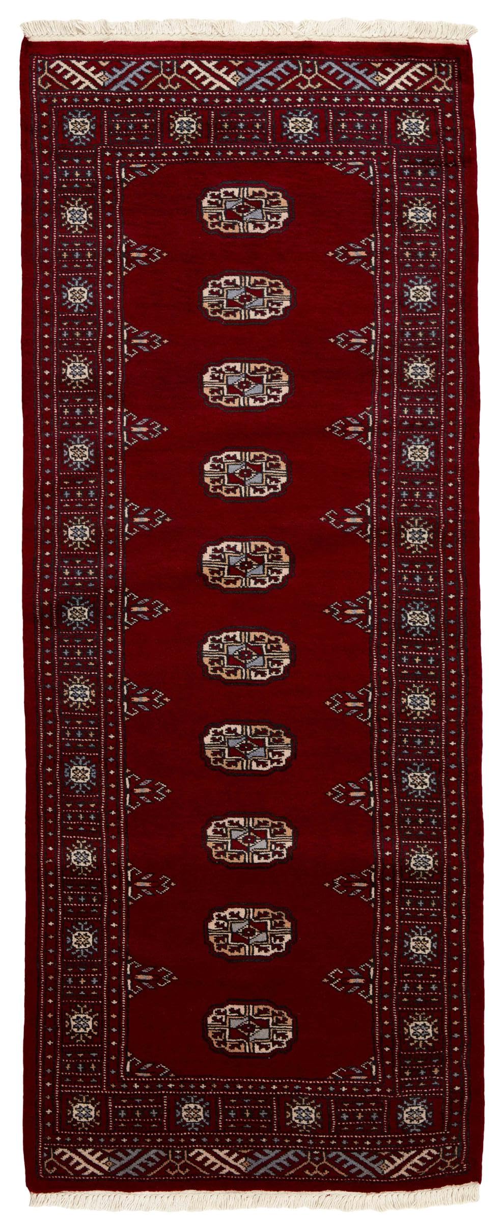 Tapis de course Pakistan Buchara 2ply en laine de 77x196 cm