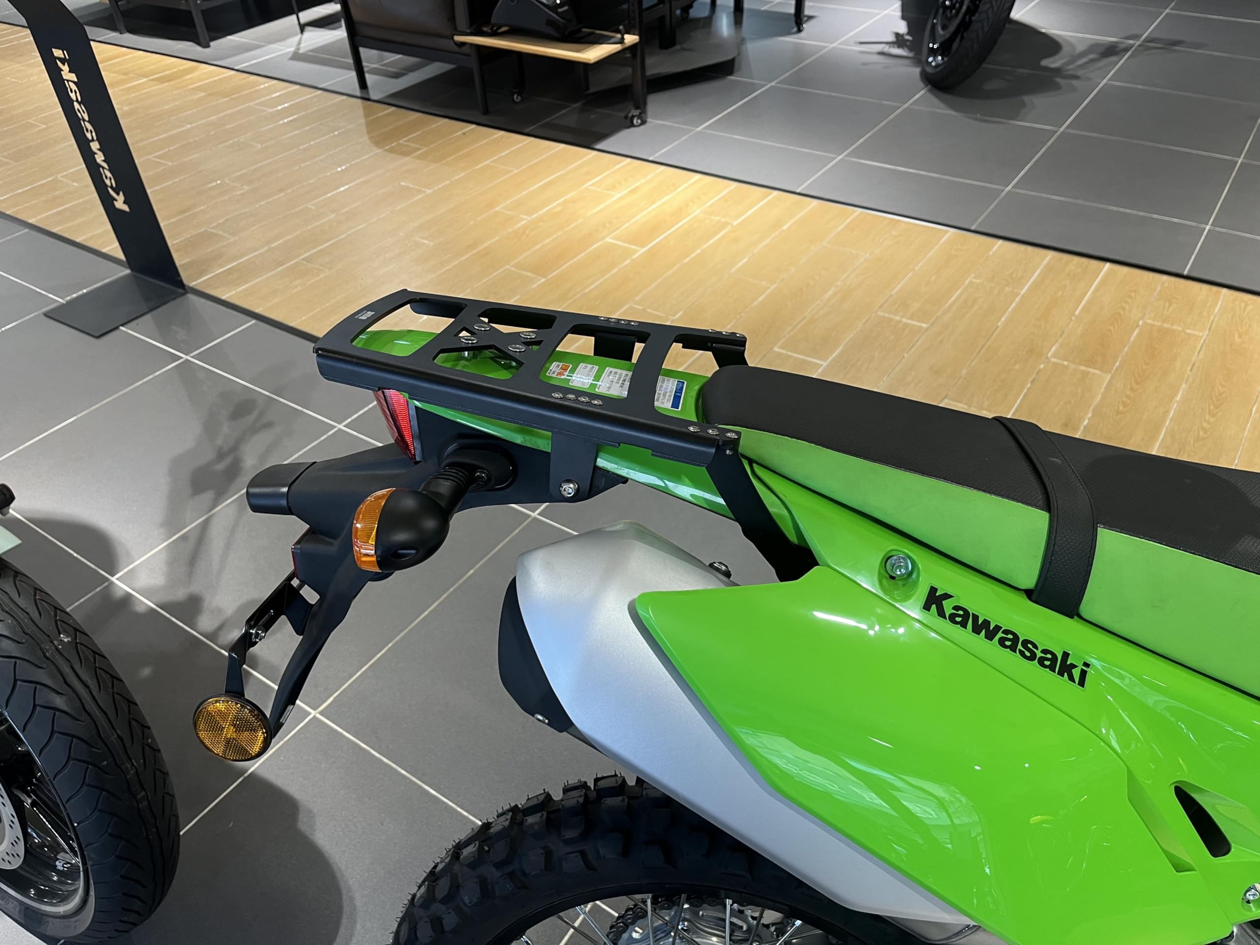 Amazon | Kawasaki KLX230/KLX230SM用 アルミ製リアキャリア