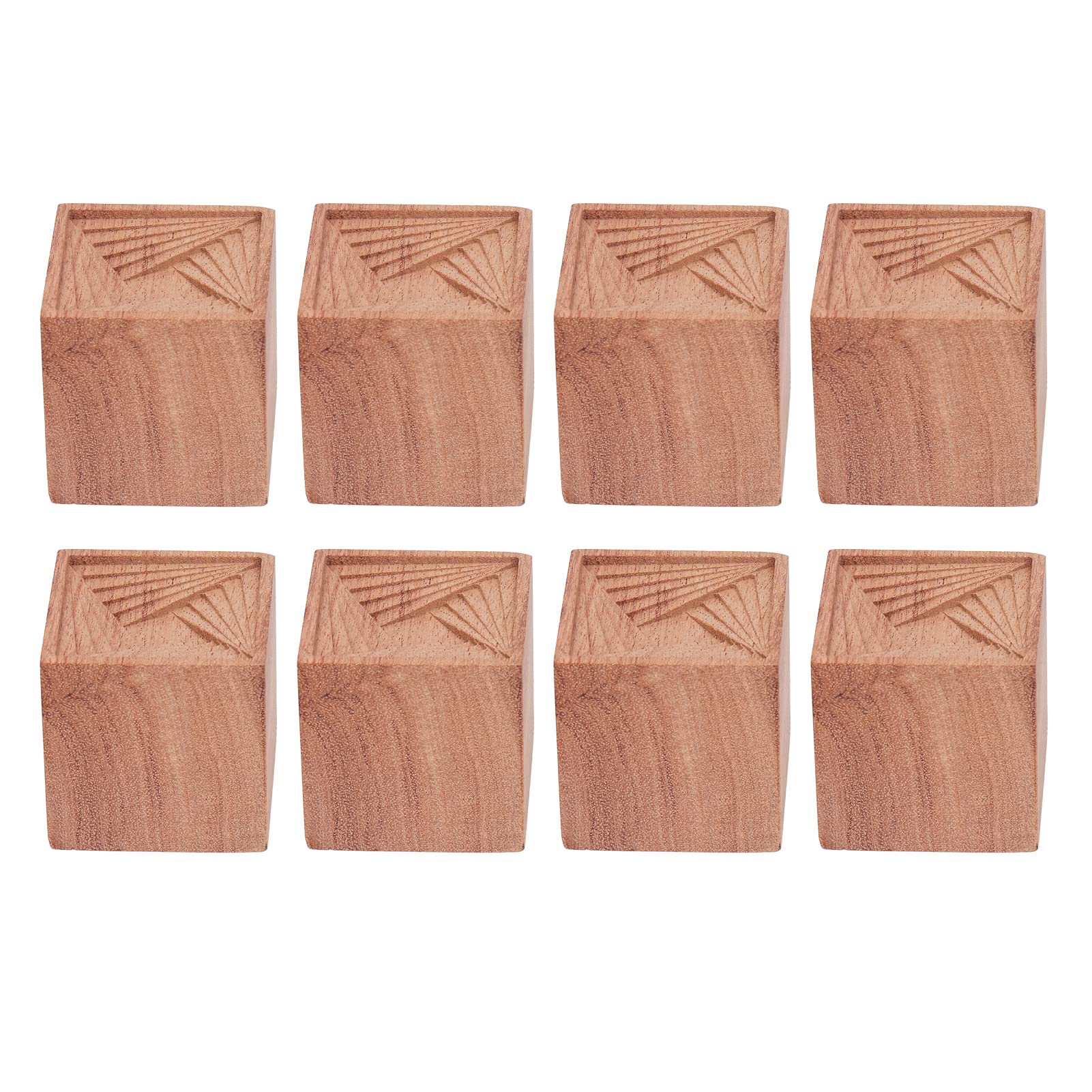 Diffusore di Oli Essenziali da 8 Pezzi, Diffusore di Aromaterapia in Legno, Diffusori Diffusore di Olio di Legno per Camera da Letto Dell'ufficio Dell'auto