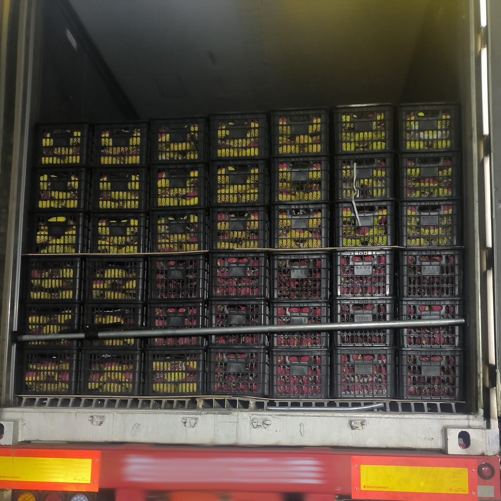 Generisch 2er-Pack verstellbare Ladungssicherungsstangen für Kastenwagen, ausziehbare Aluminium-Sperrstangen mit rutschfesten Fußpolstern, Ratschen-Ladungssicherungsstangen (2,26–2,64 m) für Umzüge