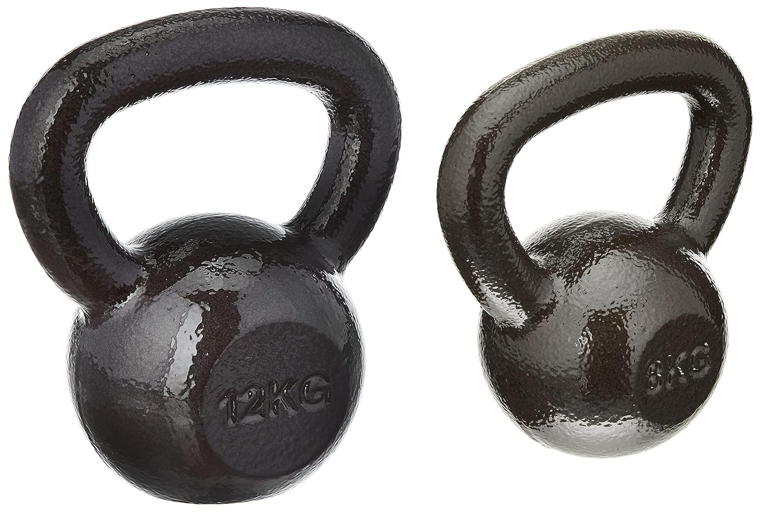 Buy Amazonbasics Cast Iron Kettlebell (12 Kg), Black & Cast Iron