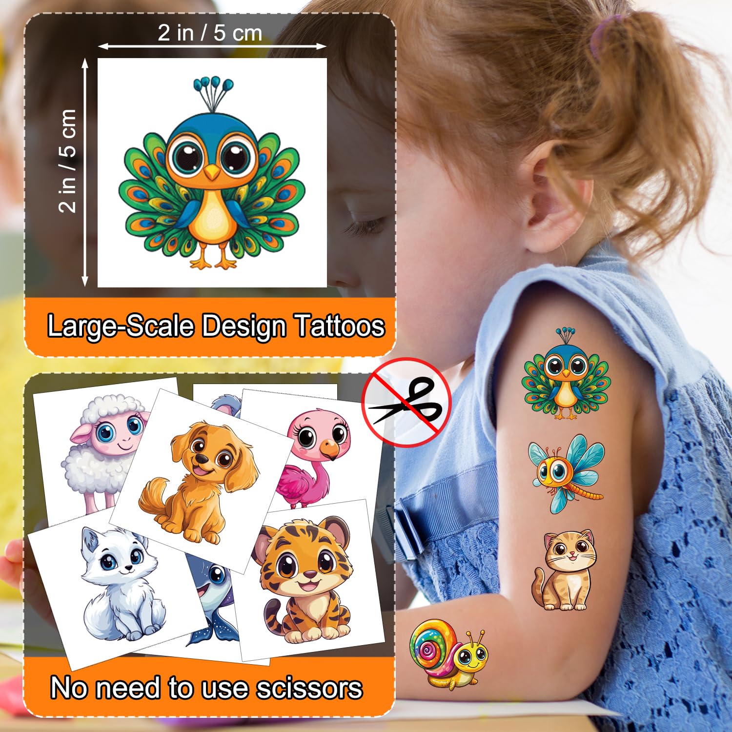 Animal Tattoos for Kids - 102 Designs! -4 Animal Tattoos for Kids - 102 Designs! -4