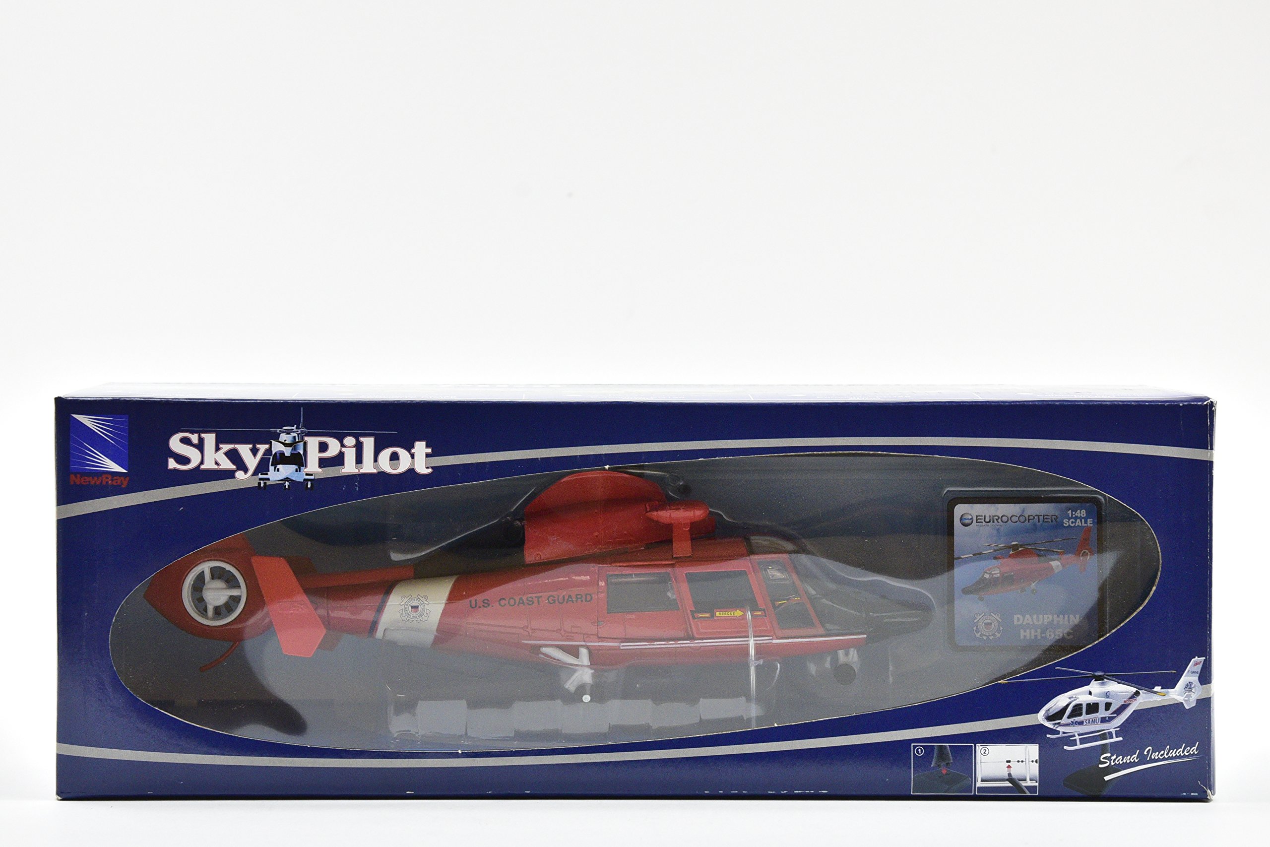 NewRay 25903 - Elicottero Modello Eurocopter Dauphin HH-65C