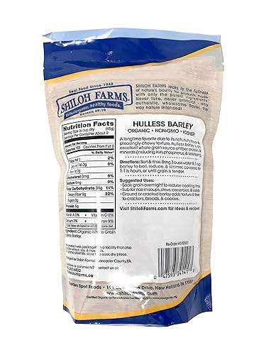 Miniatura 2 de Shiloh Farms - Cebada sin cáscara orgánica sin OMG de 15 onzas - Paquete de 2