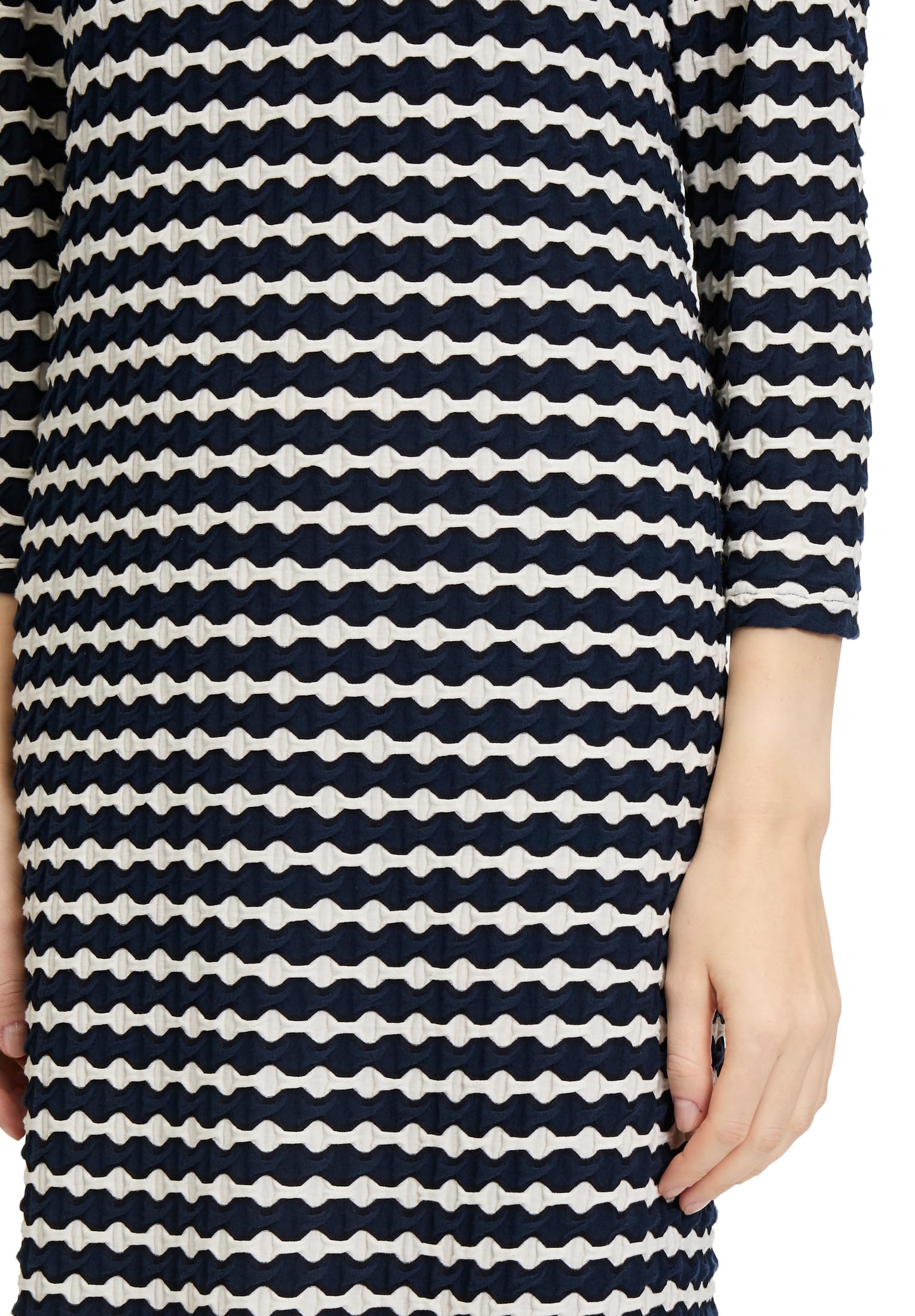 Betty Barclay Sukienka damska, Dark Blue/Cream, 42