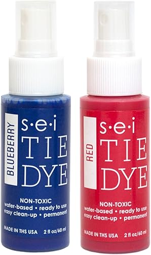 Miniatura 6 de S.E.I - Botella de spray de teñido anudado de carbón, 2 onzas, tinte en aerosol para tela, paquete de 2