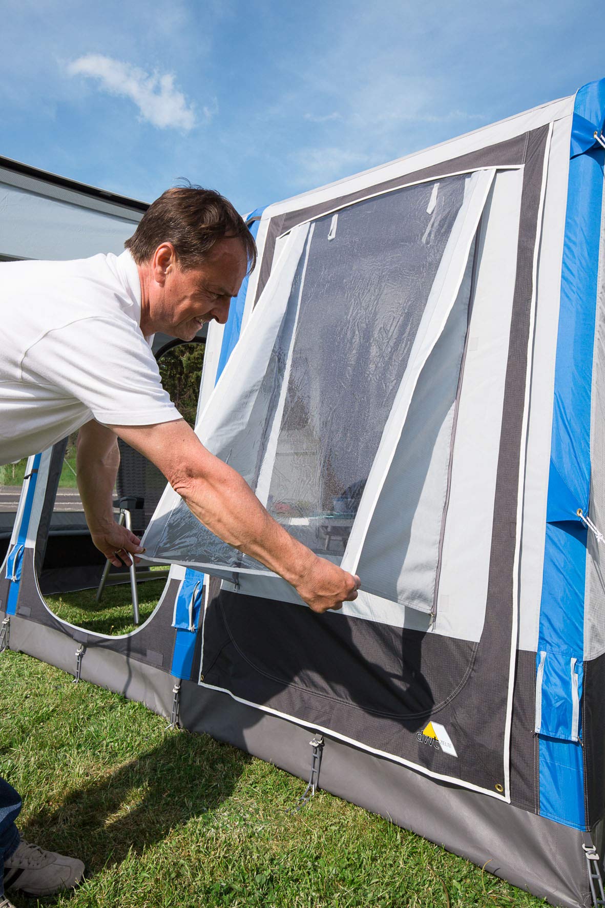 dwt Vorzelt Space Air HQ/High versch.Größen Wohnwagen Buszelt Markise Camping Air-In leichtzelt Reisezelt Zelt groß aufblasbar, Größenauswahl:Gr. 260L