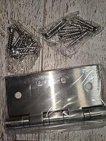 4.5" Stainless Steel Ball Bearing Door Hinges - 2Pack photo review