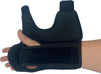 Therapists Choice Night Wrist Sleep Support Brace, Cushioned to Help Relieve Carpal Tunnel Symptoms and Treat Wrist Pain, Fits Right or Left Hand, Adjustable-Fits Most Sizes