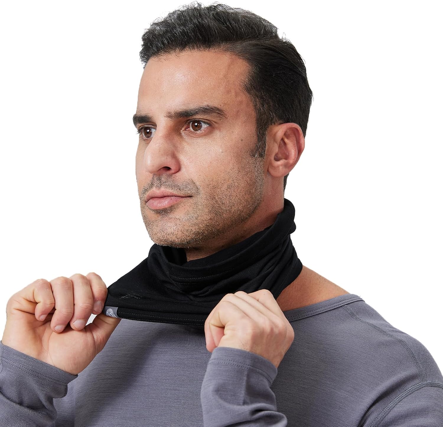 100% Merino Wool Ski Neck Gaiter Winter Neck Warmer for Women and Men - Image 4