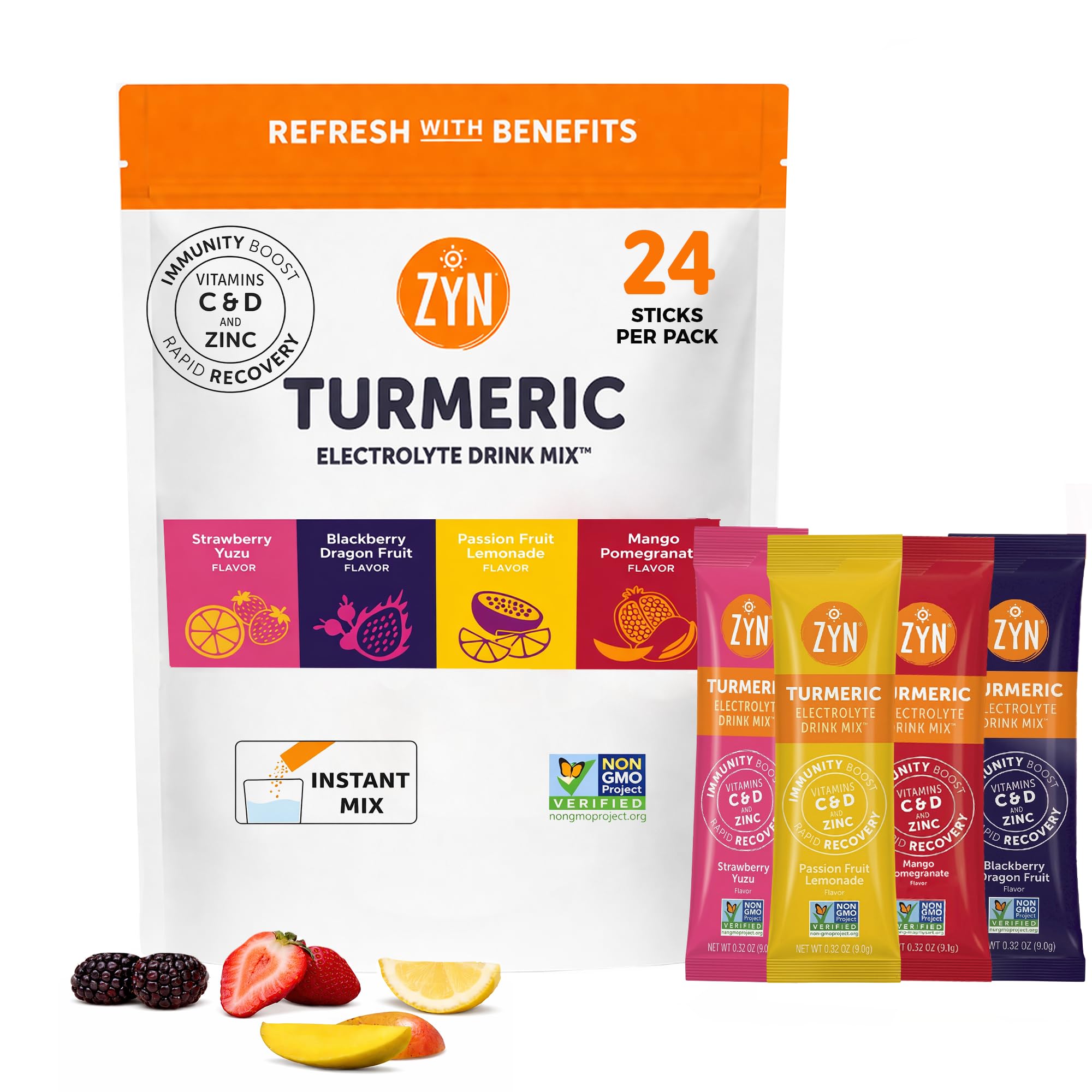 Amazon.com: ZYN Electrolyte Drink Mix Hydration Packets