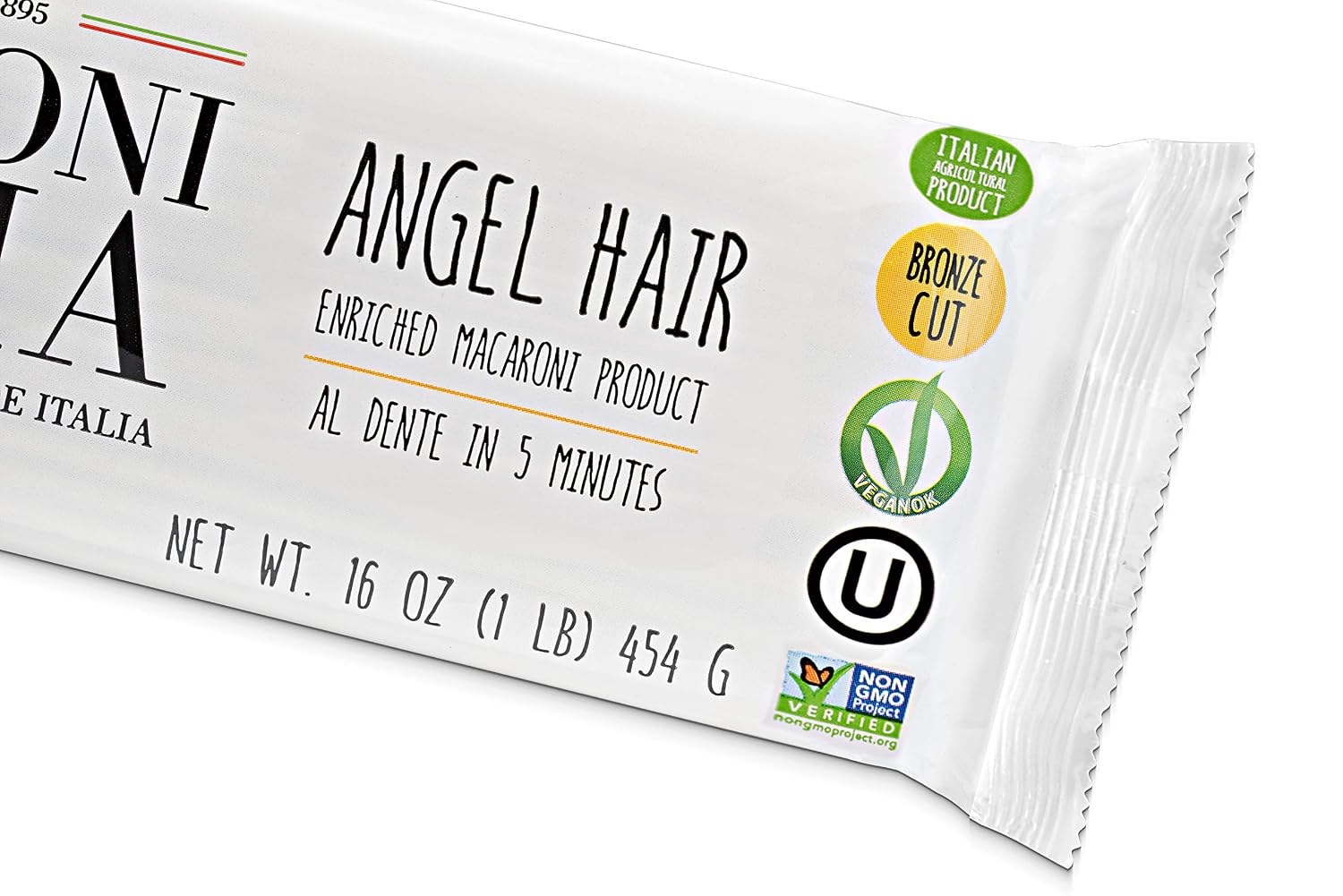 Patrimoni d'Italia Angel Hair, 1 Pound (Pack of 10)