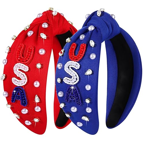 Miniatura 24 de Diadema mexicana para mujer, 2 diademas de Cinco de Mayo con dijes de chile y pimienta, accesorios de diadema de fiesta, diadema anudada, diadema 2