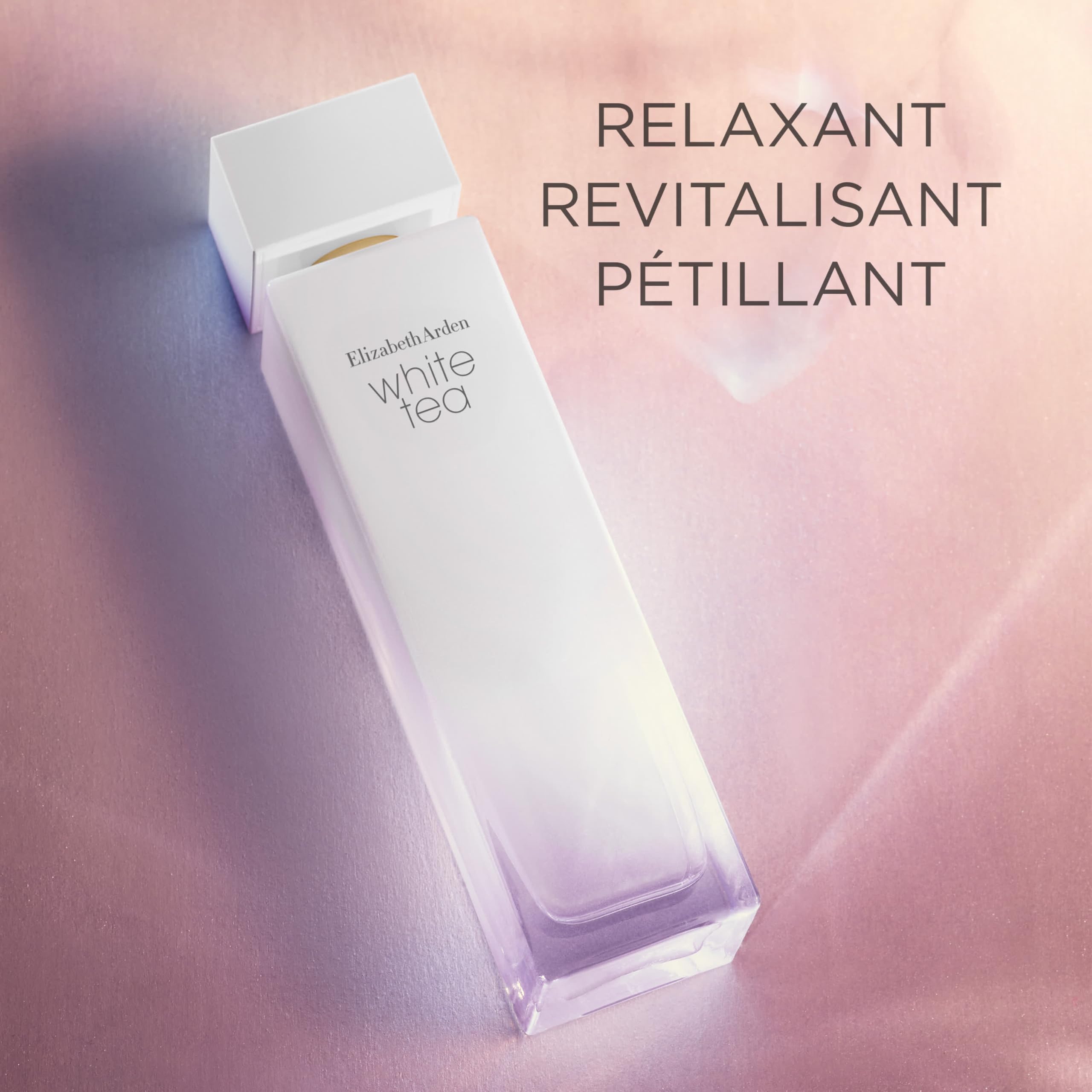 Elizabeth Arden, White Tea Eau de toilette pour Femme, Senteur Florale et Fraîche, Spray Vaporisateur, Parfum pur, délicieusement simple et raffiné